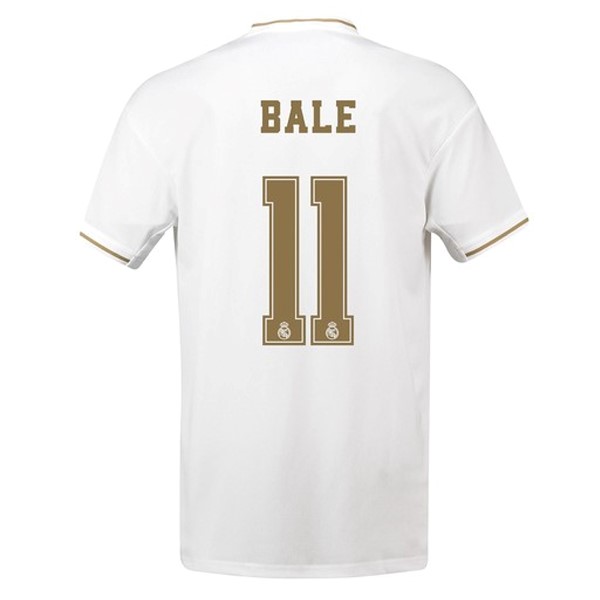 Camiseta Real Madrid NO.11 Bale Primera equipo 2019-20 Blanco